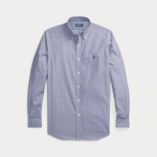 Chemise ajustée vichy popeline stretch - Polo Ralph Lauren - Modalova