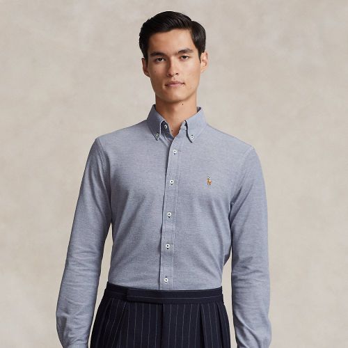 Chemise Oxford en jersey - Polo Ralph Lauren - Modalova