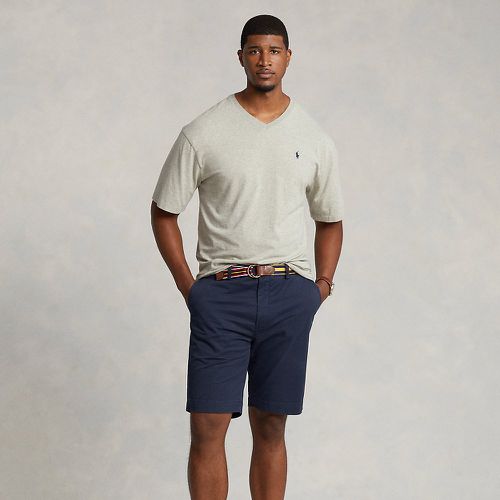 Grandes Tailles - Short chino stretch coupe classique - Big & Tall - Modalova