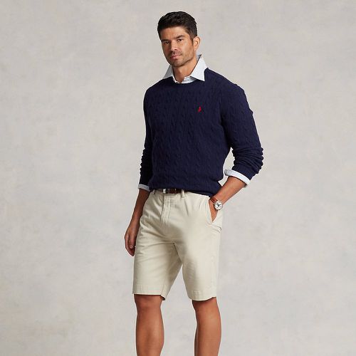 Grandes Tailles - Short chino stretch coupe classique - Big & Tall - Modalova