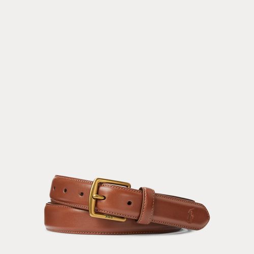 Ceinture habillée en cuir pleine fleur - Polo Ralph Lauren - Modalova