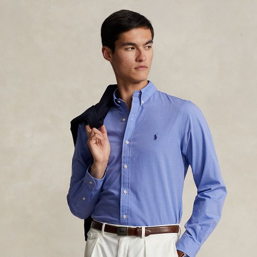 Chemise cintrée en popeline stretch - Polo Ralph Lauren - Modalova