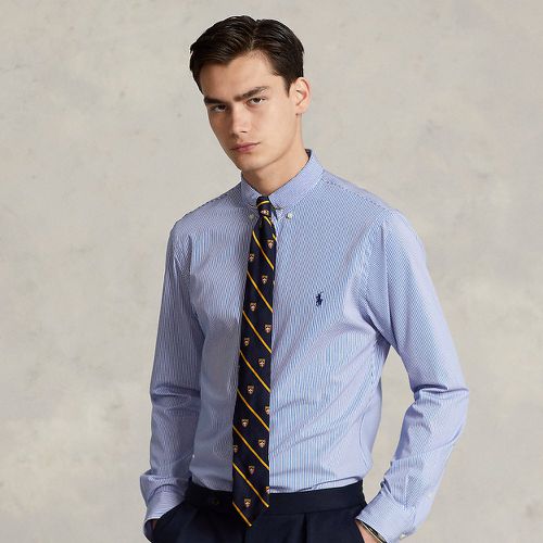 Chemise rayée cintrée popeline stretch - Polo Ralph Lauren - Modalova