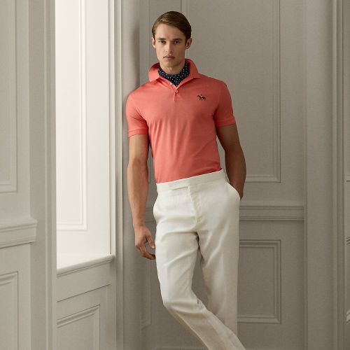 Pantalon Gregory fait main en lin - Purple Label - Modalova