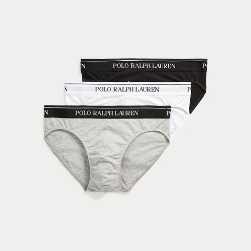 Lot de 3 slips taille basse - Polo Ralph Lauren - Modalova