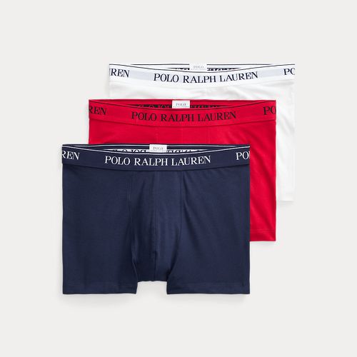 Lot de 3 slips-boxers en coton stretch - Polo Ralph Lauren - Modalova