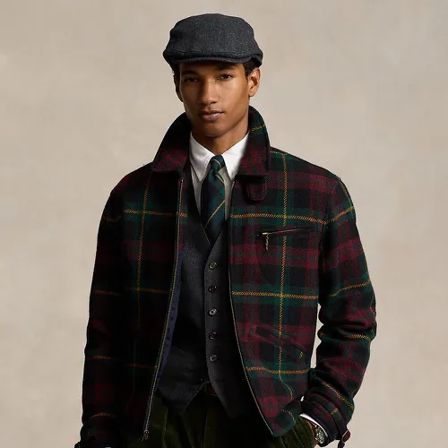 Veste Newsboy écossaise en tweed - Polo Ralph Lauren - Modalova