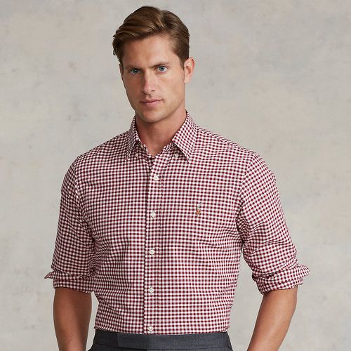 Chemise Oxford vichy cintrée - Polo Ralph Lauren - Modalova