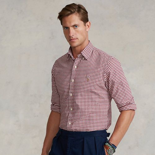 Chemise Oxford vichy ajustée - Polo Ralph Lauren - Modalova