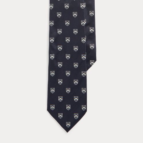 Cravate club en soie - Purple Label - Modalova
