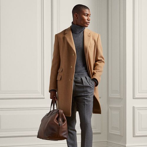 Pardessus Kent fait main laine mélangée - Purple Label - Modalova