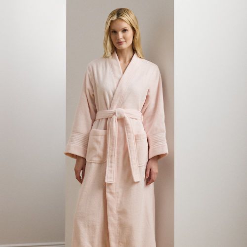 Peignoir personnalisé en coton éponge - Lauren - Modalova