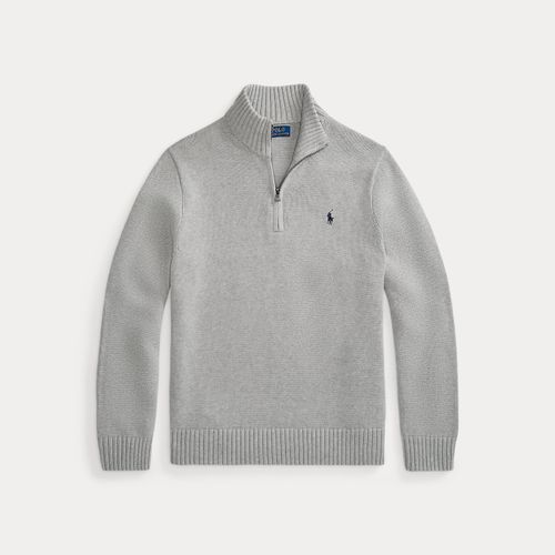 Pull demi-zippé en coton - Polo Ralph Lauren - Modalova