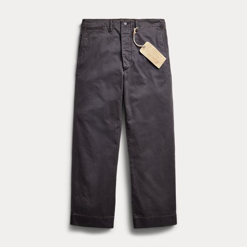 Pantalon de treillis en sergé à chevrons - RRL - Modalova