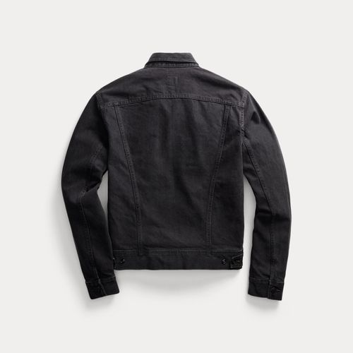 Veste en denim noir usé - RRL - Modalova