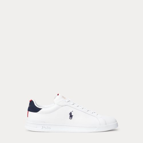 Baskets traditionnelles Court II en cuir - Polo Ralph Lauren - Modalova