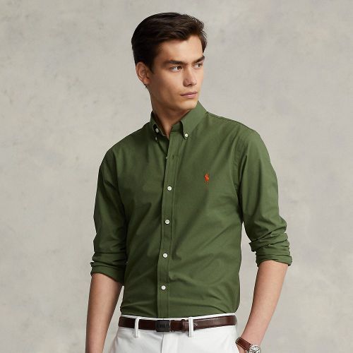 Chemise cintrée en popeline stretch - Polo Ralph Lauren - Modalova