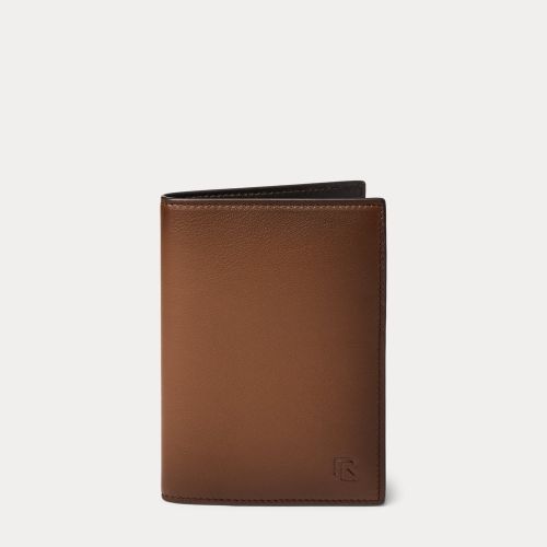 Étui passeport en vachette tannée - Purple Label - Modalova