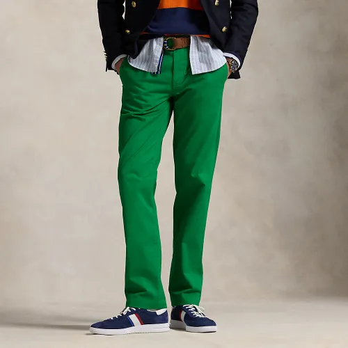Pantalon chino stretch droit délavé - Polo Ralph Lauren - Modalova
