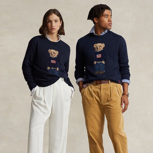 Pull Polo Bear en coton et lin - Polo Ralph Lauren - Modalova