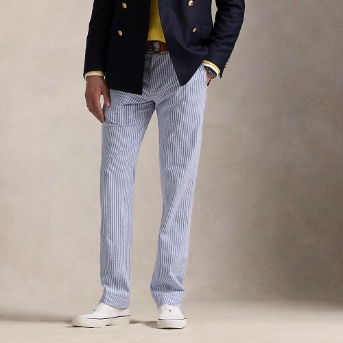 Pantalon Straight Fit seersucker stretch - Polo Ralph Lauren - Modalova