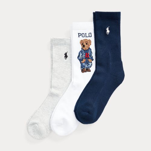 Lot de 3 paires de chaussettes Polo Bear - Polo Ralph Lauren - Modalova