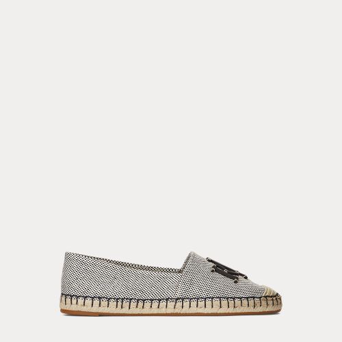 Espadrilles Cameryn III toile et cuir - Lauren - Modalova