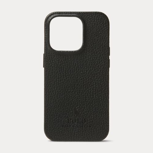 Coque iPhone 13 et 14 en cuir MagSafe - Polo Ralph Lauren - Modalova