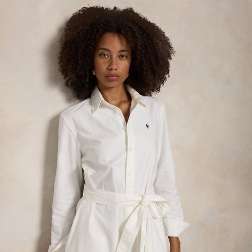 Robe-chemise ceinturée en coton Oxford - Polo Ralph Lauren - Modalova