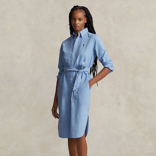 Robe-chemise ceinturée en coton Oxford - Polo Ralph Lauren - Modalova