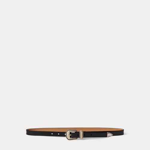 Ceinture western en vachette - Polo Ralph Lauren - Modalova