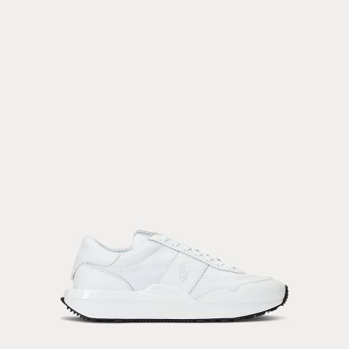 Baskets Train 89 en cuir et tissu Oxford - Polo Ralph Lauren - Modalova