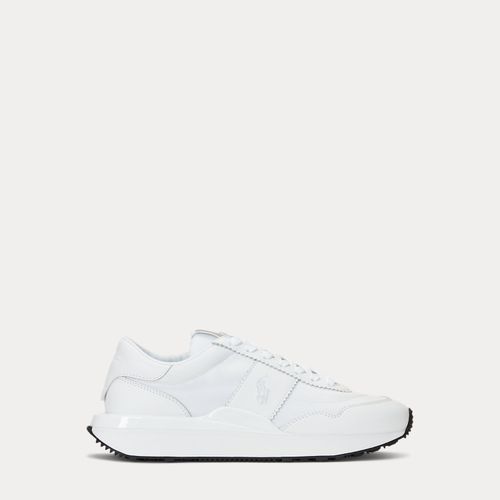 Baskets Train 89 en cuir et tissu Oxford - Polo Ralph Lauren - Modalova