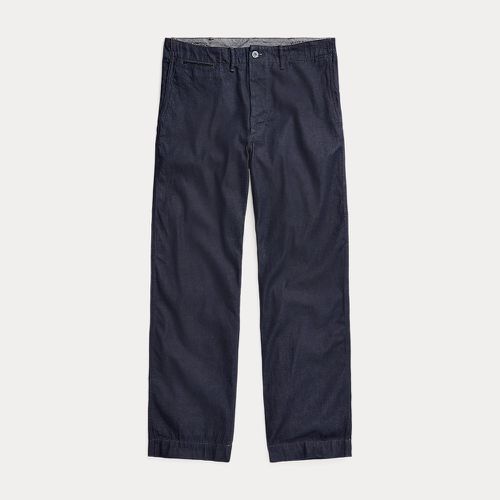 Pantalon en denim rincé à l'indigo - RRL - Modalova