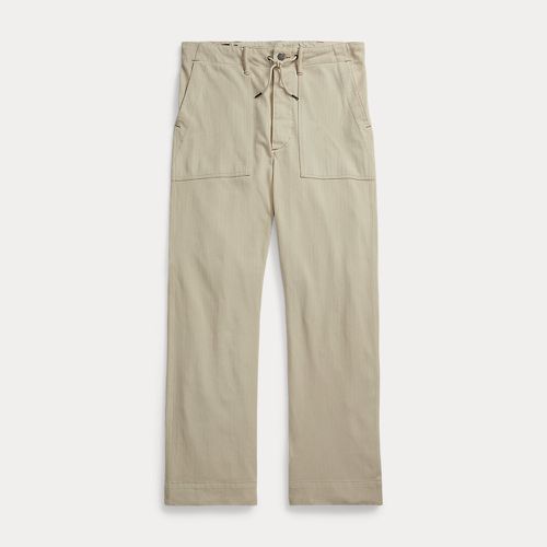 Pantalon à chevrons teint en pièce - RRL - Modalova