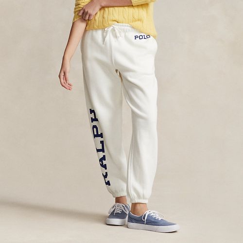 Pantalon athlétique à logo en molleton - Polo Ralph Lauren - Modalova