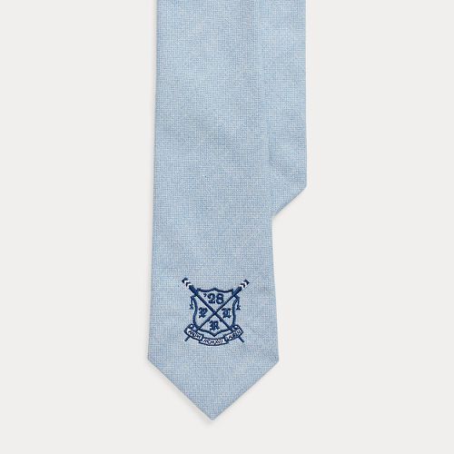 Cravate Oxford à écusson aviron - Polo Ralph Lauren - Modalova