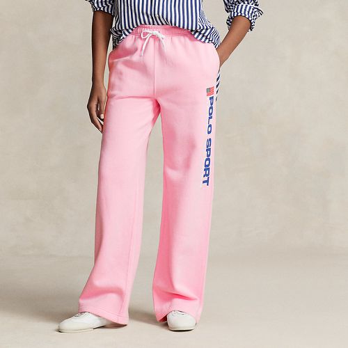 Pantalon de sport large en molleton - Polo Ralph Lauren - Modalova