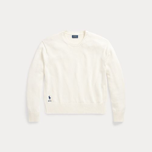 Pull col rond en coton - Polo Ralph Lauren - Modalova