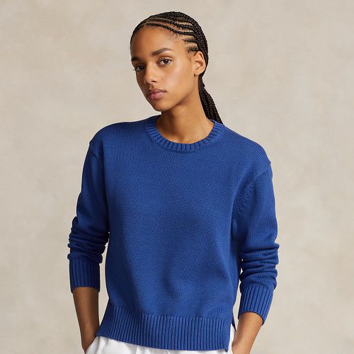 Pull col rond en coton - Polo Ralph Lauren - Modalova