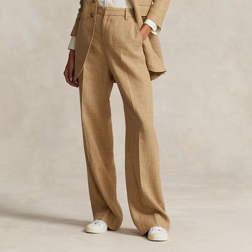 Pantalon à jambe large en soie et lin - Polo Ralph Lauren - Modalova