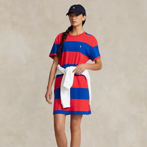 Robe t-shirt en jersey rayé - Polo Ralph Lauren - Modalova