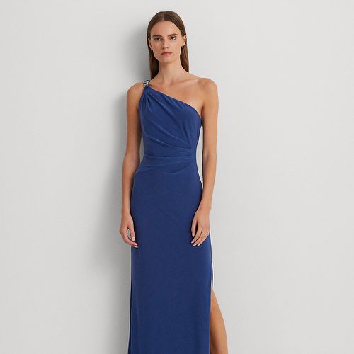 Robe du soir asymétrique jersey - Lauren - Modalova