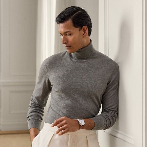 Pull à col roulé en cachemire - Purple Label - Modalova