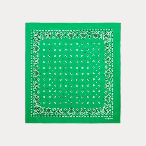 Bandana en coton motif cachemire - Polo Ralph Lauren - Modalova