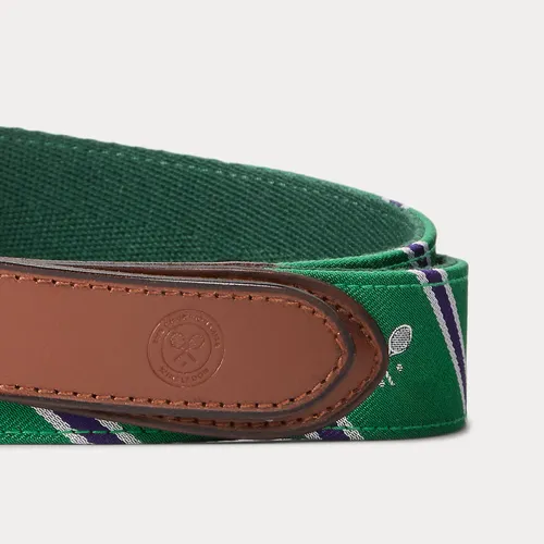 Ceinture arbitre Wimbledon en jacquard - Polo Ralph Lauren - Modalova