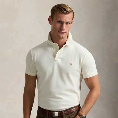 Polo coupe ajustée en piqué - Polo Ralph Lauren - Modalova