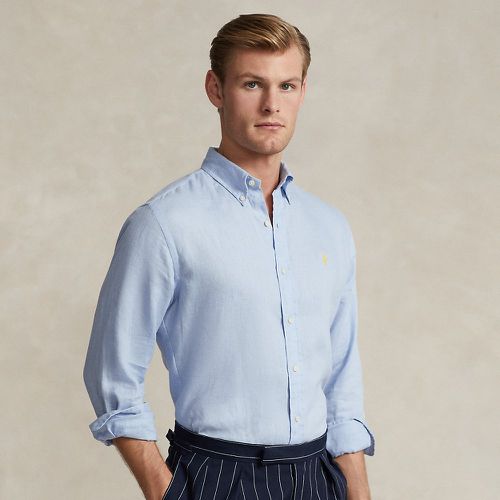 Chemise en lin coupe ajustée - Polo Ralph Lauren - Modalova