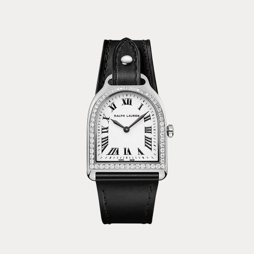 Petit modèle en acier avec diamants - Ralph Lauren - Modalova