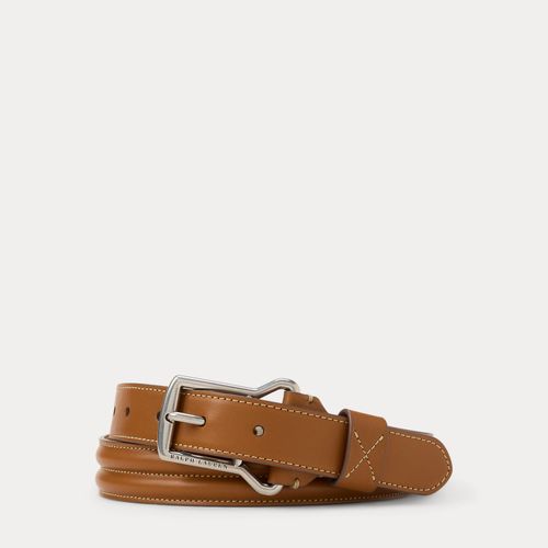 Ceinture en cuir matelassé - Purple Label - Modalova